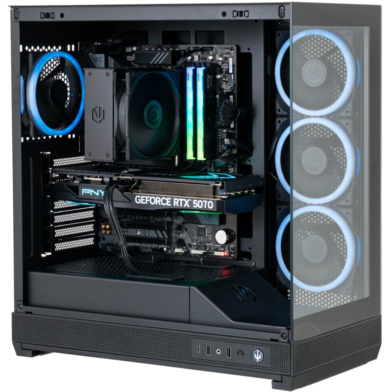 Komputer MAD DOG CORONA-A03DR32 R5-9600X 32GB RAM 1TB SSD GeForce RTX5070 DLSS 4.5 Wi-Fi