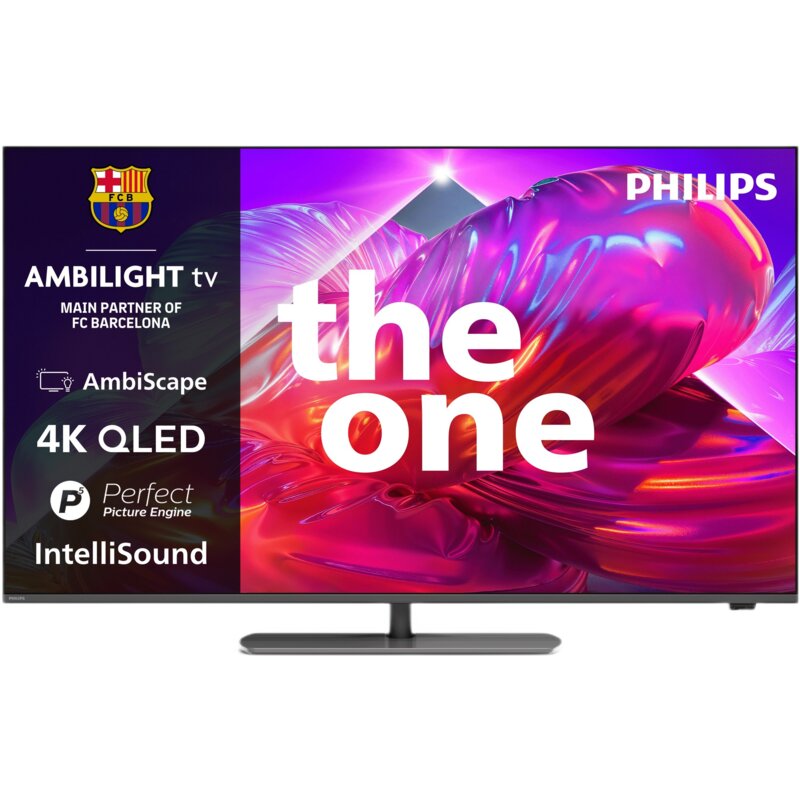 Telewizor PHILIPS 55PQS9001/12 55" QLED 4K 144 Hz VRR Titan OS Ambilight x3 Dolby Atmos Dolby Vision HDMI 2.1