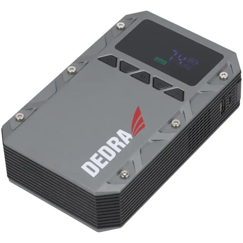 Powerbank DEDRA DEPP1202 Jump Starter 12000 mAh Szary