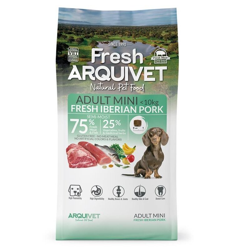 Karma dla psa ARQUIVET Fresh Półwilgotna Wieprzowina Iberyjska 1 kg
