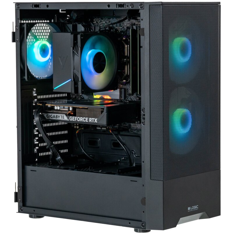 Komputer MAD DOG ARYA-A24DR16 R5-5500 16GB RAM 1TB SSD GeForce RTX5060 DLSS 4.5 Wi-Fi