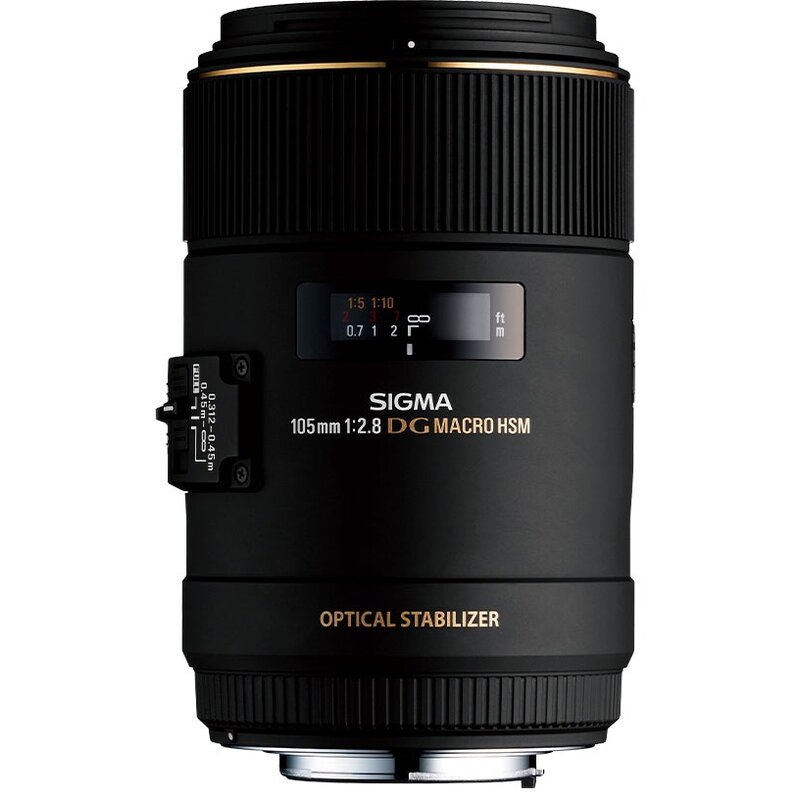 Obiektyw SIGMA 105 mm f/2.8 EX DG OS HSM Macro do Nikon
