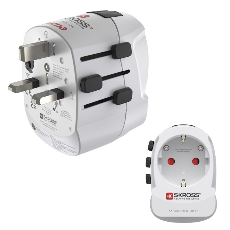 Adapter podróżny HAMA World Travel Pro Light (Globalny)