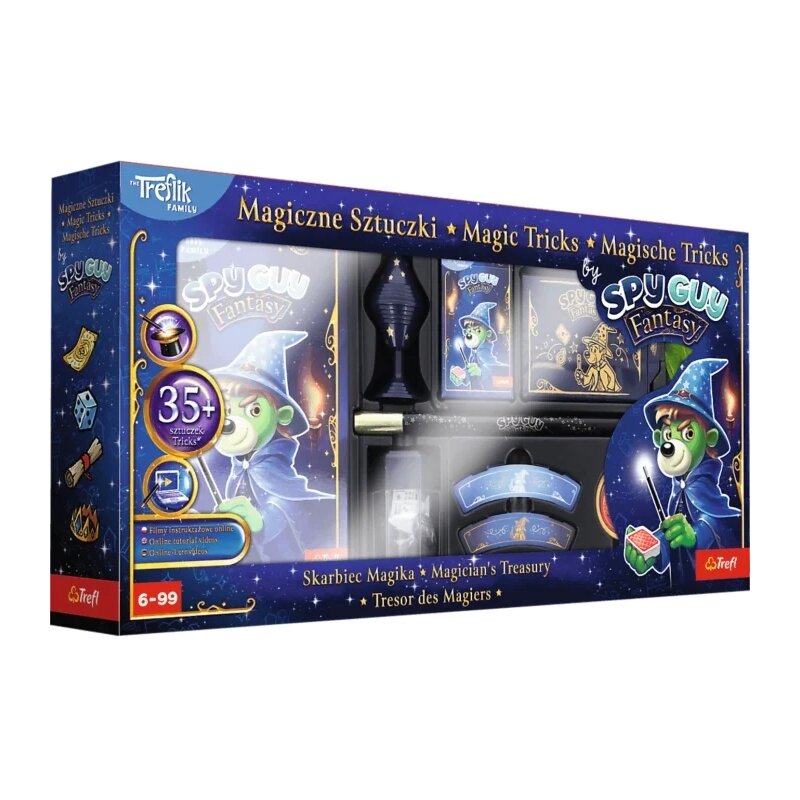 Zestaw magika TREFL Magiczne Sztuczki by Spy Guy Fantasy Skarbiec Magika 62298