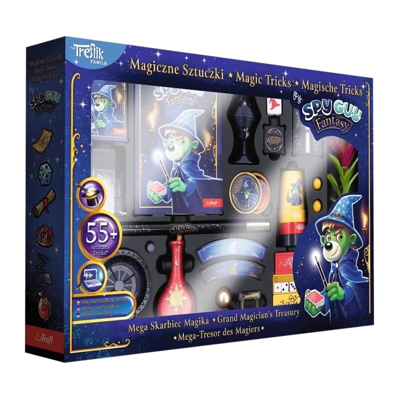 Zestaw magika TREFL Magiczne Sztuczki by Spy Guy Fantasy Mega Skarbiec Magika 62299