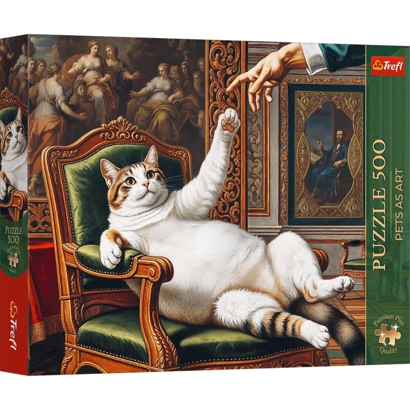 Puzzle TREFL Pets as Art Jego Puszysta Wysokość 37627 (500 elementów)