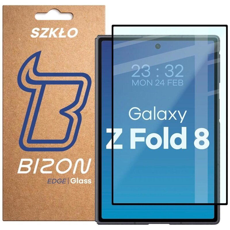 Szkło hartowane BIZON Glass Edge do Samsung Galaxy Z Fold 8