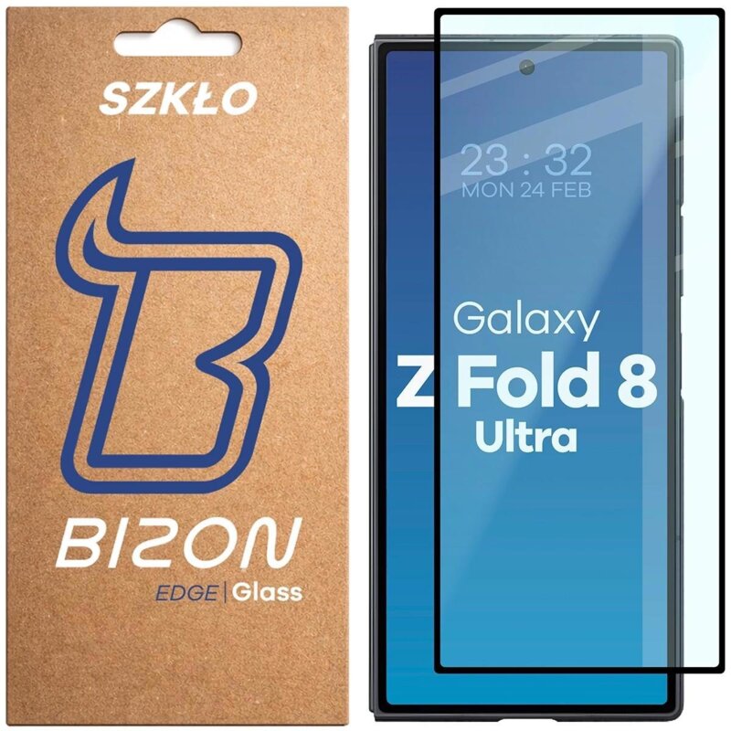 Szkło hartowane BIZON Glass Edge do Samsung Galaxy Z Fold 8 Ultra