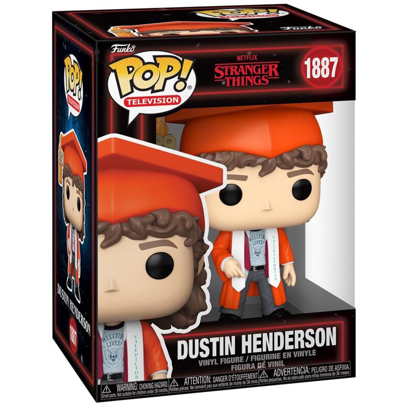 Figurka FUNKO Pop Stranger Things S5 Dustin Henderson (Graduation)