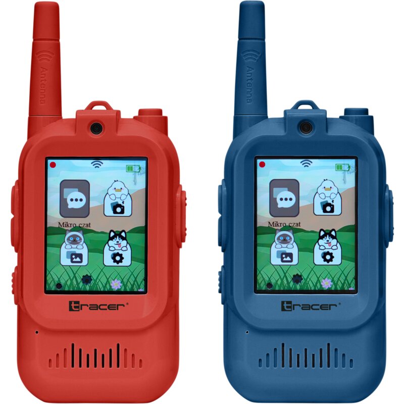 Zabawka krótkofalówka TRACER Childplay Walkie Talkie Wideo TRAWLK47897