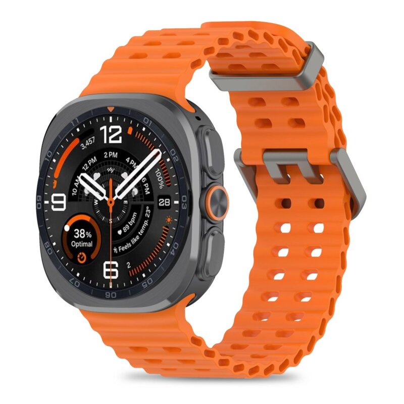 Pasek TECH-PROTECT Iconband Pro do Samsung Galaxy Watch Ultra 1/2 2024-2026 47 mm Pomarańczowy