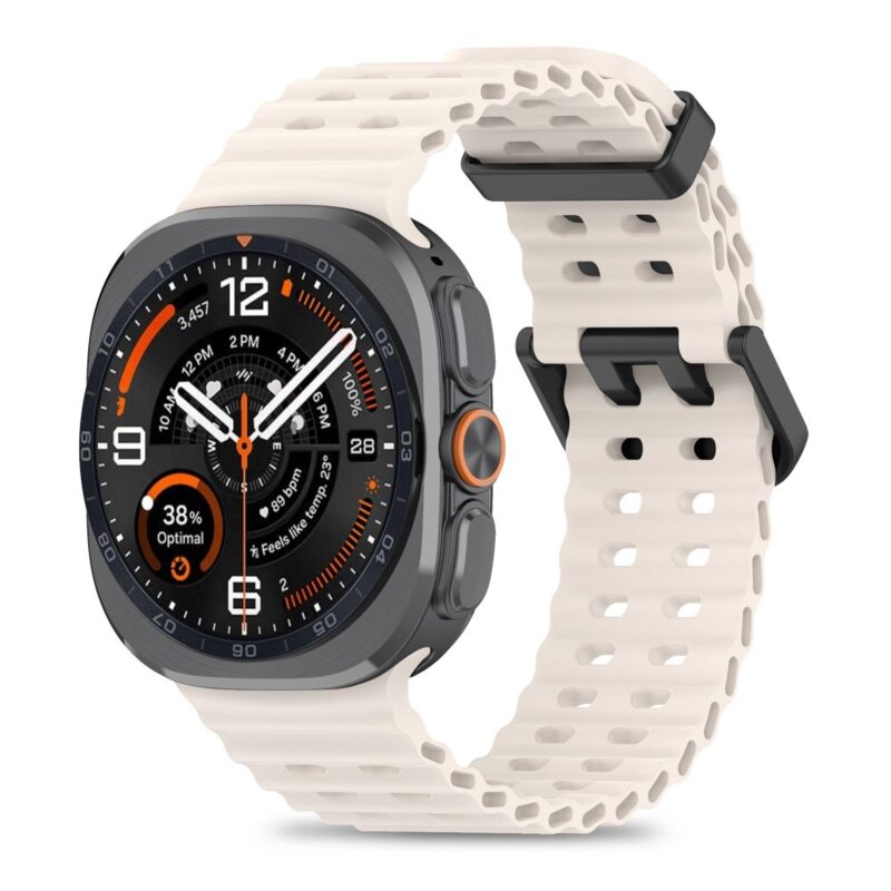 Pasek TECH-PROTECT Iconband Pro do Samsung Galaxy Watch Ultra 1/2 2024-2026 47 mm Jasnobeżowy