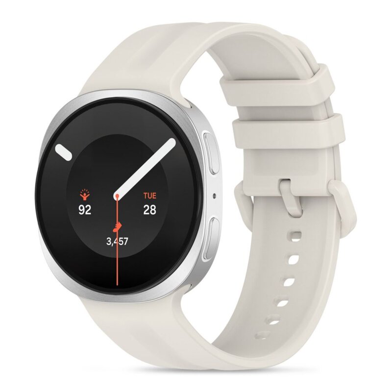 Pasek TECH-PROTECT Silicone Evo do Samsung Galaxy Watch 8/9/Classic do koperty 40/44/46 mm Piaskowy