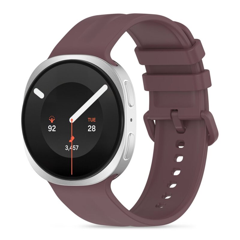 Pasek TECH-PROTECT Silicone Evo do Samsung Galaxy Watch 8/9/Classic do koperty 40/44/46 mm Purpurowy