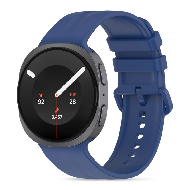 Pasek TECH-PROTECT Silicone Evo do Samsung Galaxy Watch 8/9/Classic do koperty 40/44/46 mm Granatowy