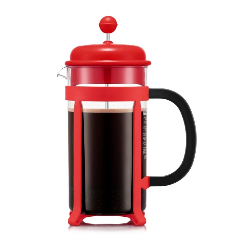 Zaparzacz BODUM French Press Java Czerwony (1000 ml)