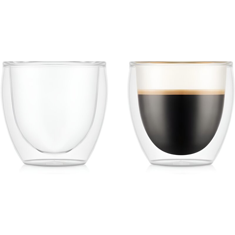 Zestaw szklanek BODUM Pavina 80 ml (2 sztuki)