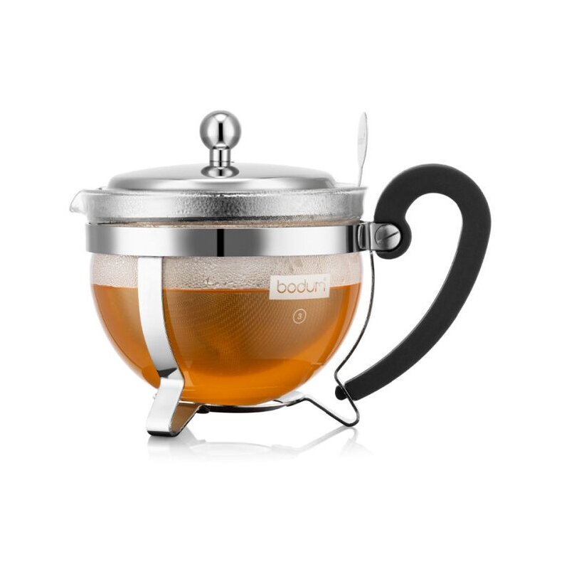 Dzbanek z zaparzaczem BODUM Chambord 12030-16 Srebrny (500 ml)