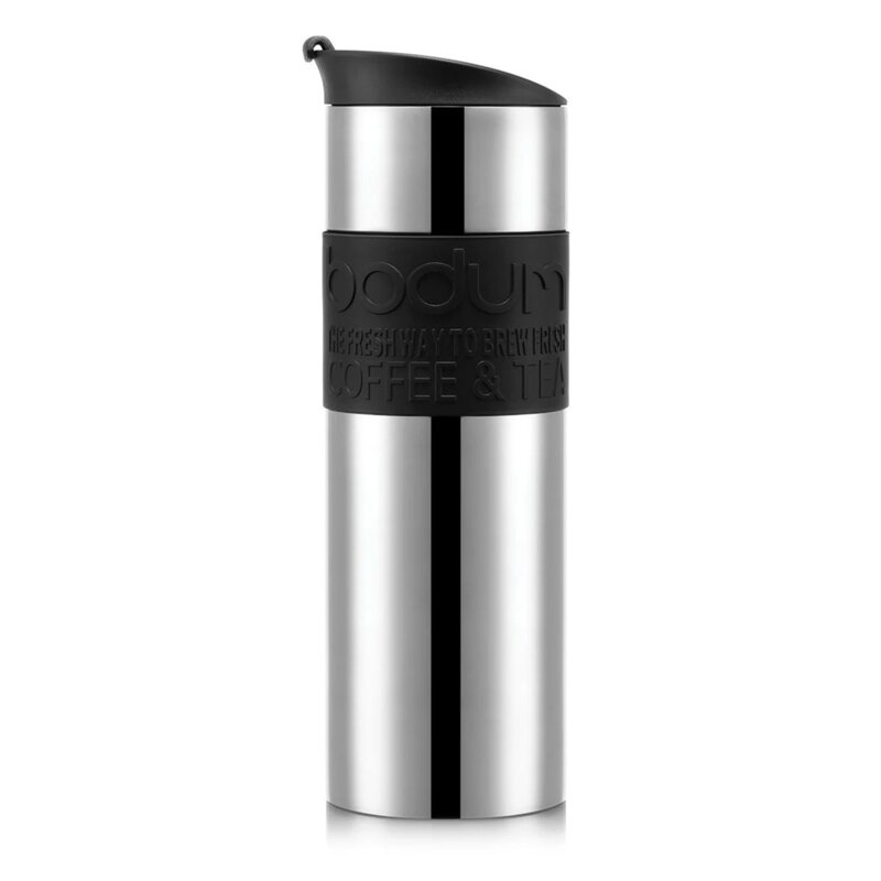 Kubek termiczny BODUM 12151-01 Srebrno-czarny 600 ml