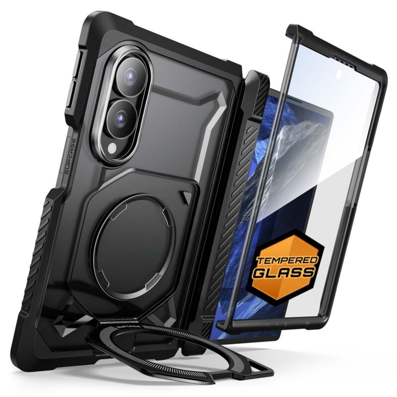 Etui SUPCASE UB Grip Mag MagSafe do Galaxy Z Fold 8 Czarny