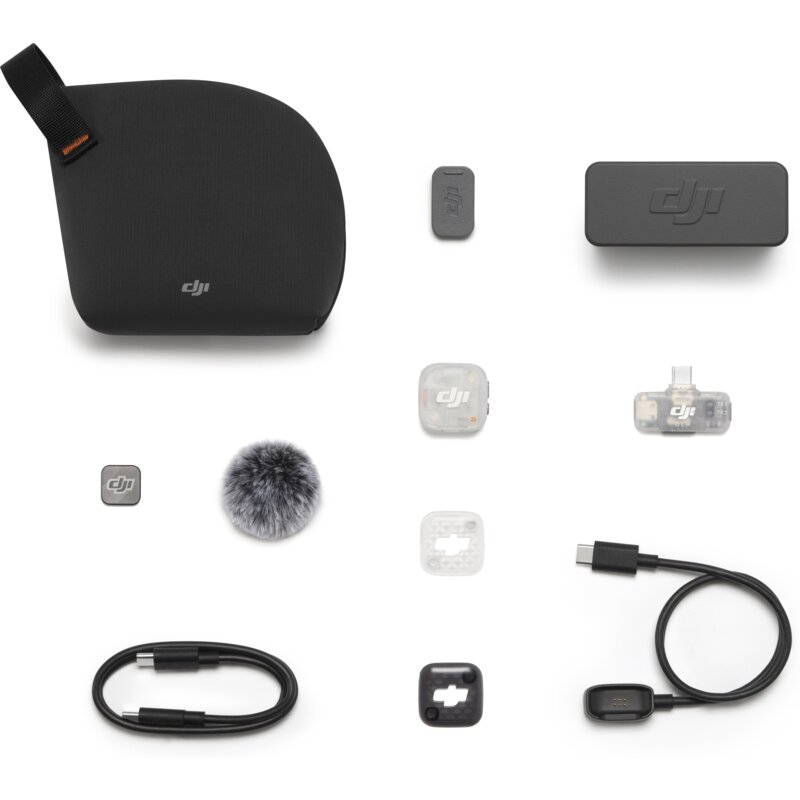 DJI Mic Mini 2S (1 TX + 1 RX + etui ładujące)