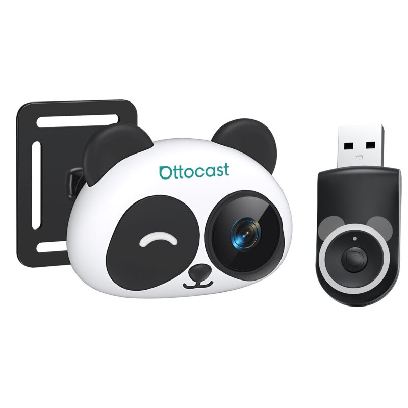 Adapter OTTOCAST CA520-M Cabin Care Panda Bezprzewodowy CarPlay Android Auto Czarny