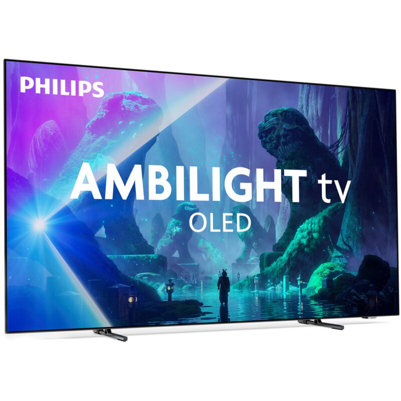 Telewizor PHILIPS 55OLED801 55" OLED 4K 120 Hz Titan OS Ambilight x3 Dolby Atmos Dolby Vision HDMI 2.1