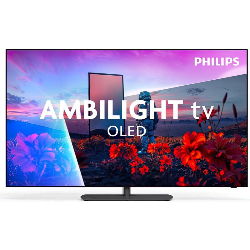 Telewizor PHILIPS 55OLED811 55" OLED 4K 165 Hz 4K Titan OS Ambilight x3 Dolby Atmos Dolby Vision HDMI 2.1