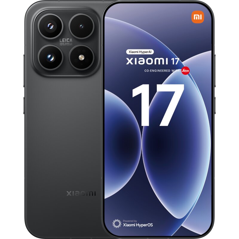 Smartfon XIAOMI 17 5G 12/512GB 6.3" 120Hz Czarny EU