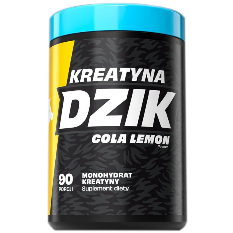 Monohydrat kreatyny DZIK Cola i cytryna (369 g)