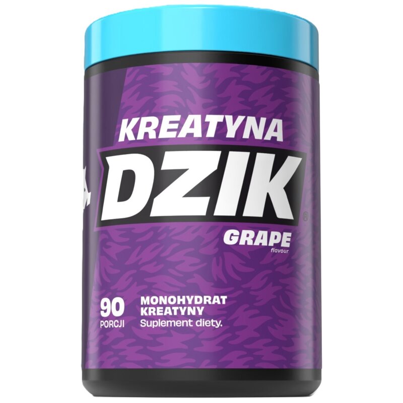 Monohydrat kreatyny DZIK Winogronowy (369 g)