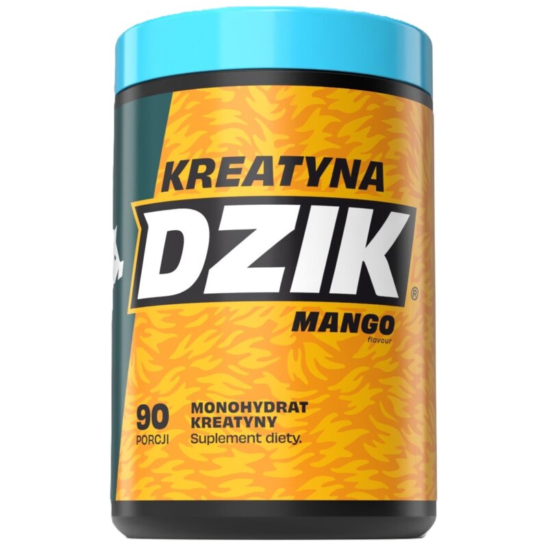 Monohydrat kreatyny DZIK Mango (369 g)