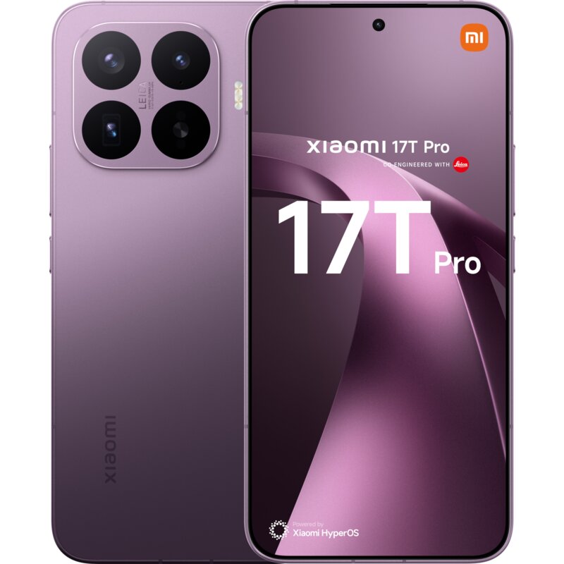 Smartfon XIAOMI 17T Pro 5G 12/512GB 6.83" 144Hz Fioletowy EU