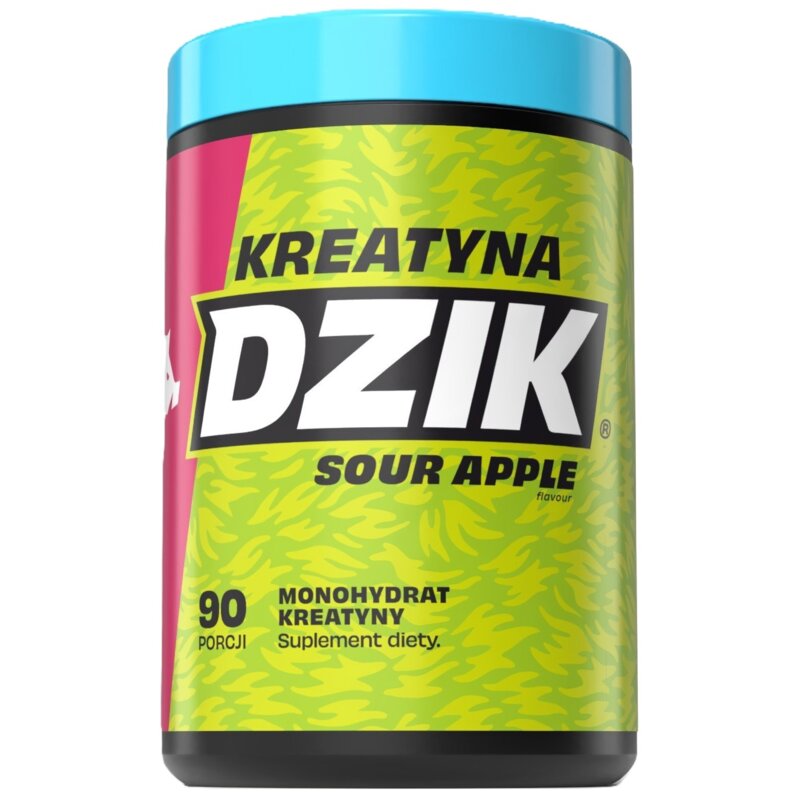 Monohydrat kreatyny DZIK Kwaśne Jabłko (369 g)