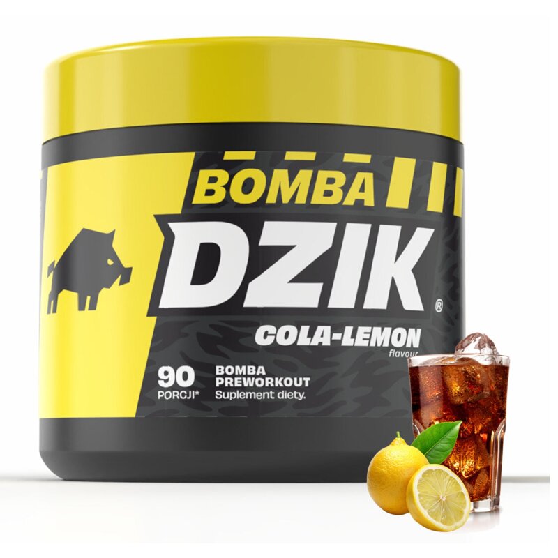 Przedtreningówka DZIK Bomba Cola Lemon (300 g)