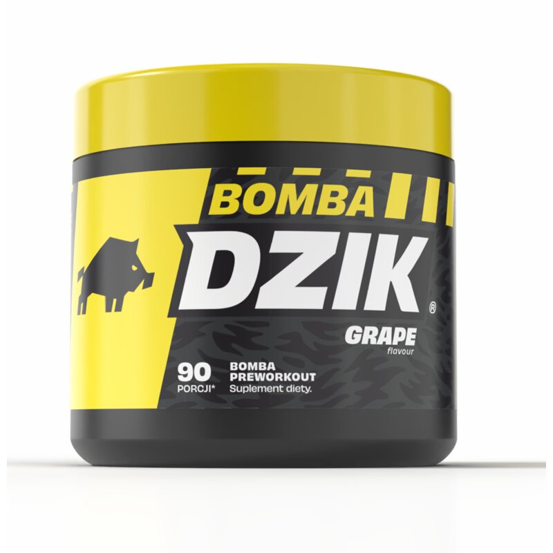 Przedtreningówka DZIK Bomba Grape (300 g)