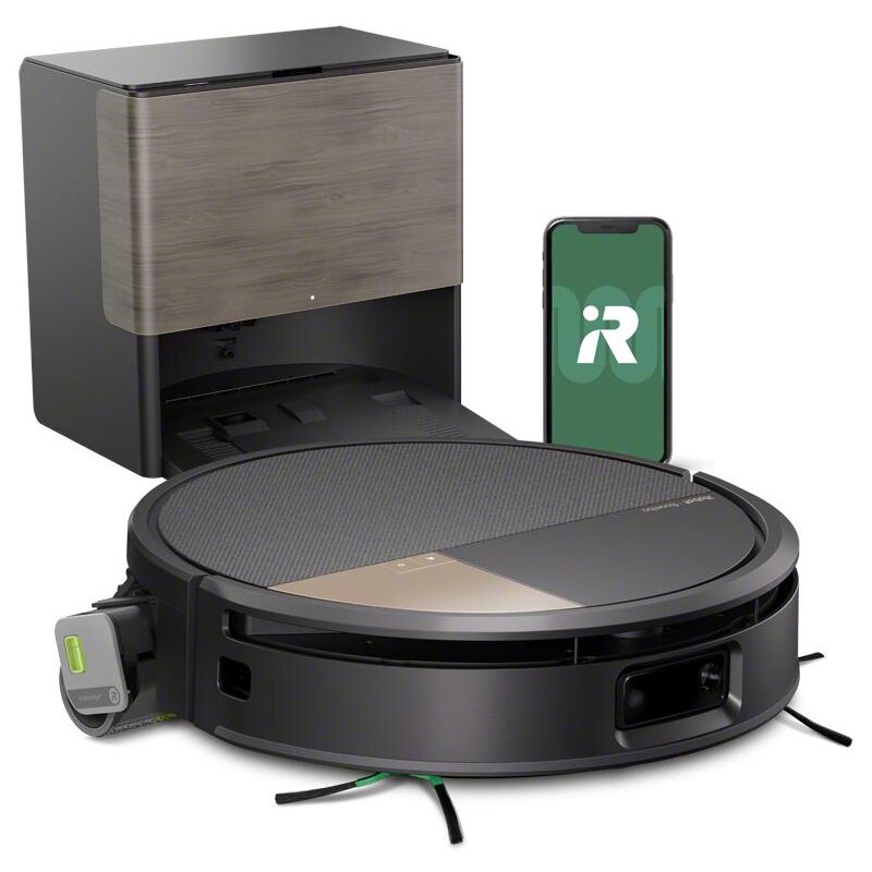 iRobot Roomba Max 775 Combo Funkcja mopowania Stacja oczyszczająca Tworzenie mapy pomieszczenia 63dB Czarny