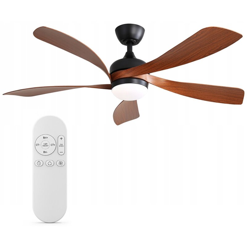 Wentylator EXTRALINK Grand Walnut 52 Smart WiFi