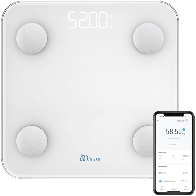 Waga łazienkowa MISURE MI Fit Start