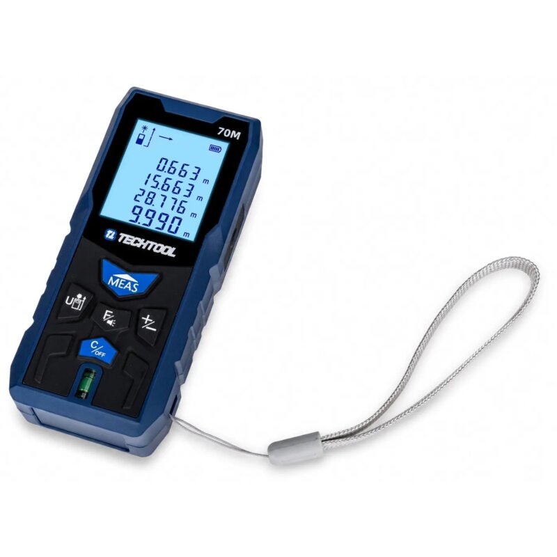 Dalmierz laserowy TECHTOOL TTDM02 70m