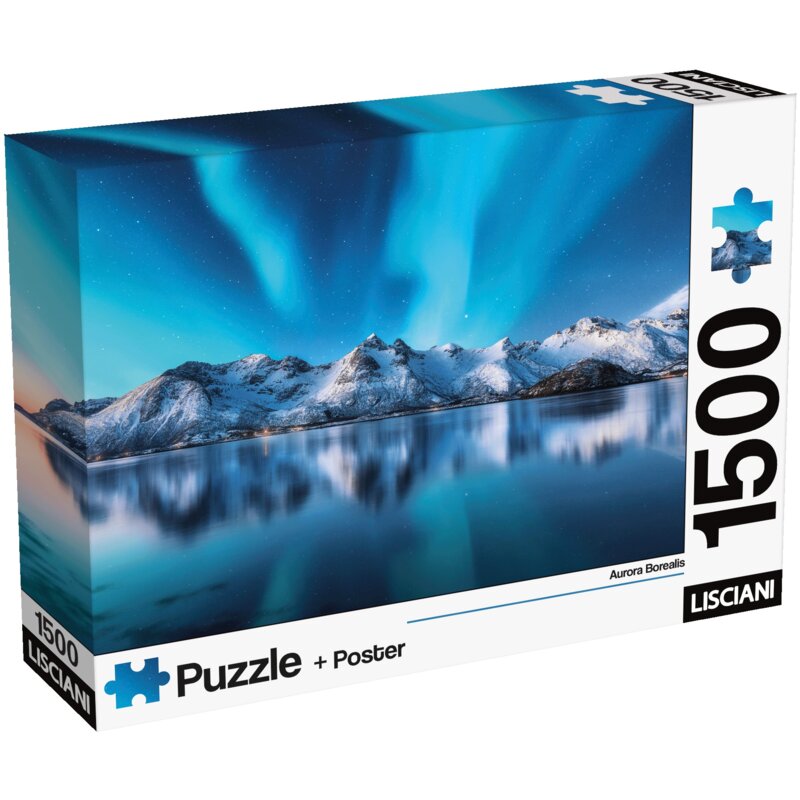 Puzzle LISCIANI Aurora Borealis 304-120642 (1500 elementów)