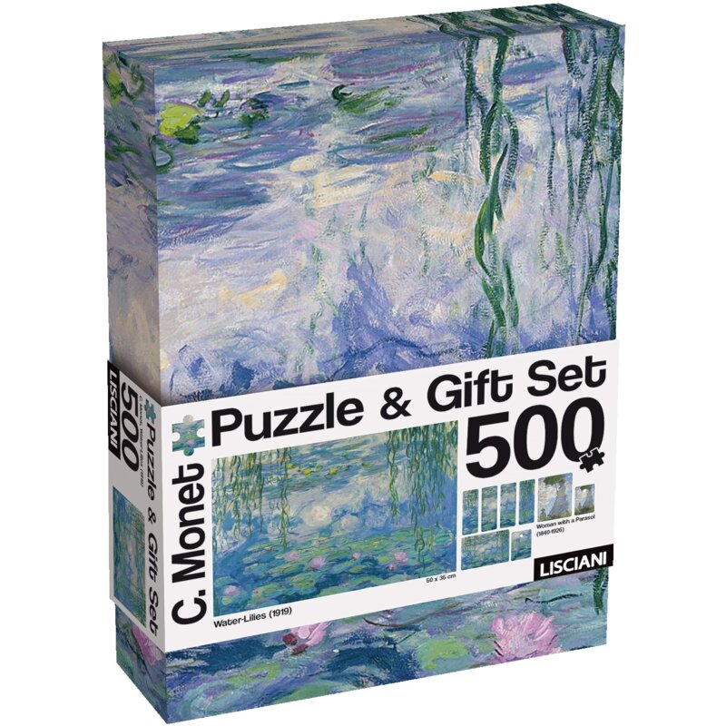 Puzzle LISCIANI C. Monet Water-Lilies (1919) 304-120659 (500 elementów)