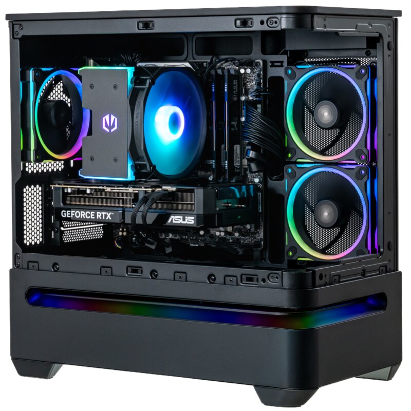 Komputer MAD DOG Powered By Asus AP202-U03DR32 Ultra 5-245KF 32GB RAM 1TB SSD GeForce RTX5070 DLSS 4.5 Wi-Fi