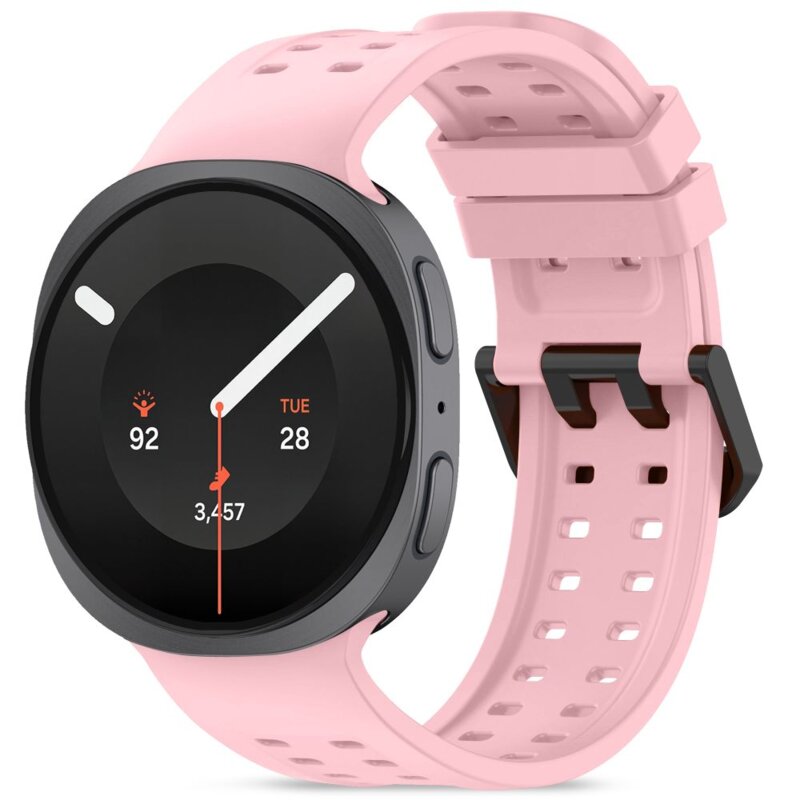 Pasek TECH-PROTECT Silicone Air do Samsung Galaxy Watch 8/9/Classic do koperty 40/44/46 mm Jasnoróżowy