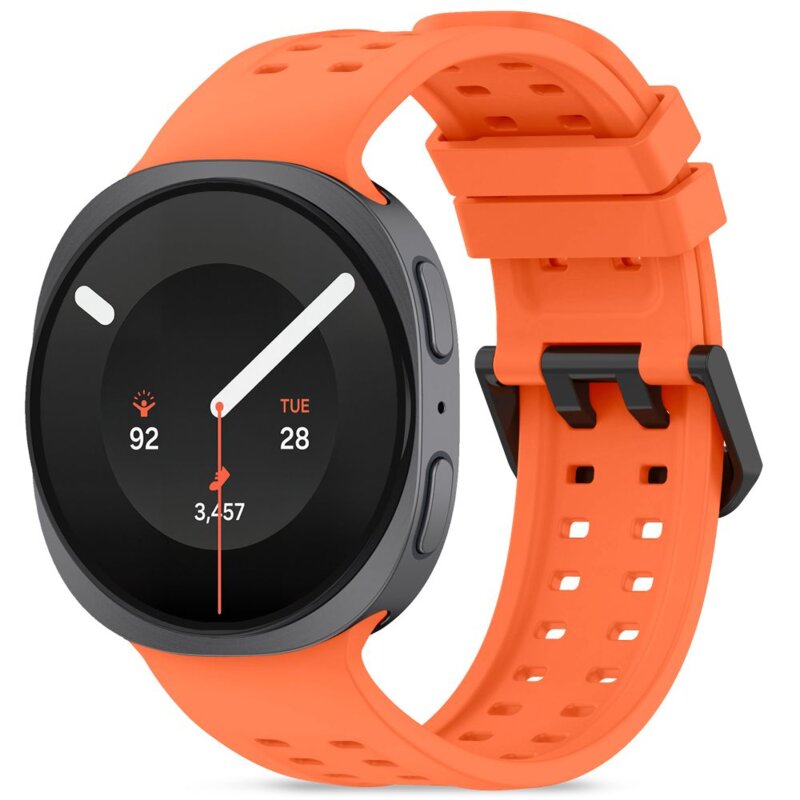 Pasek TECH-PROTECT Silicone Air do Samsung Galaxy Watch 8/9/Classic do koperty 40/44/46 mm Pomarańczowy