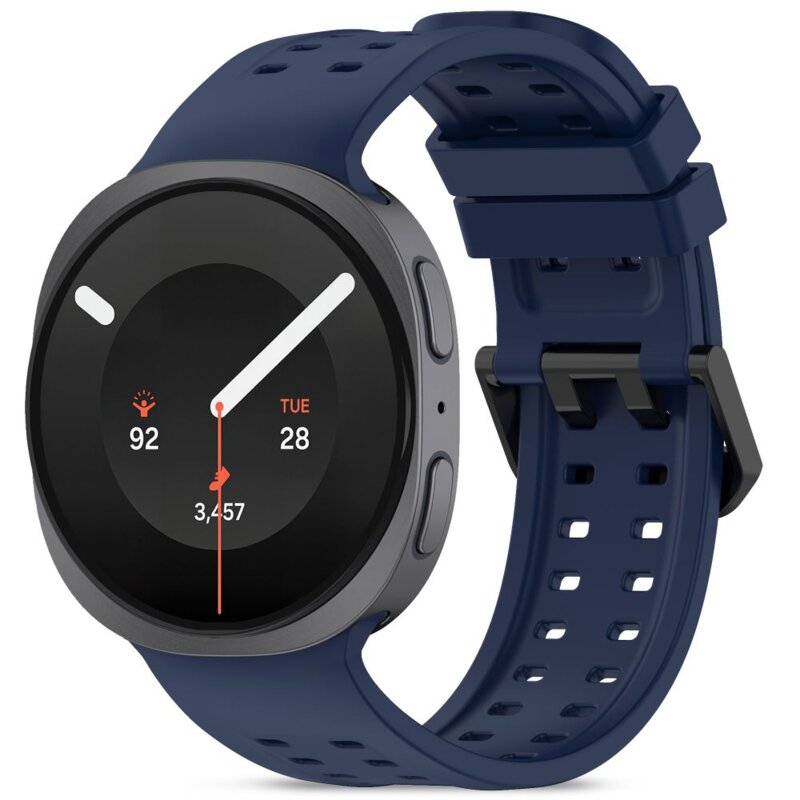 Pasek TECH-PROTECT Silicone Air do Samsung Galaxy Watch 8/9/Classic do koperty 40/44/46 mm Granatowy