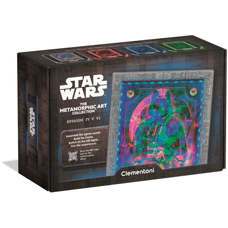 Puzzle CLEMENTONI Star Wars The Metamorphic Art Collection Episodes IV-V-VI 35162 (520 elementów)