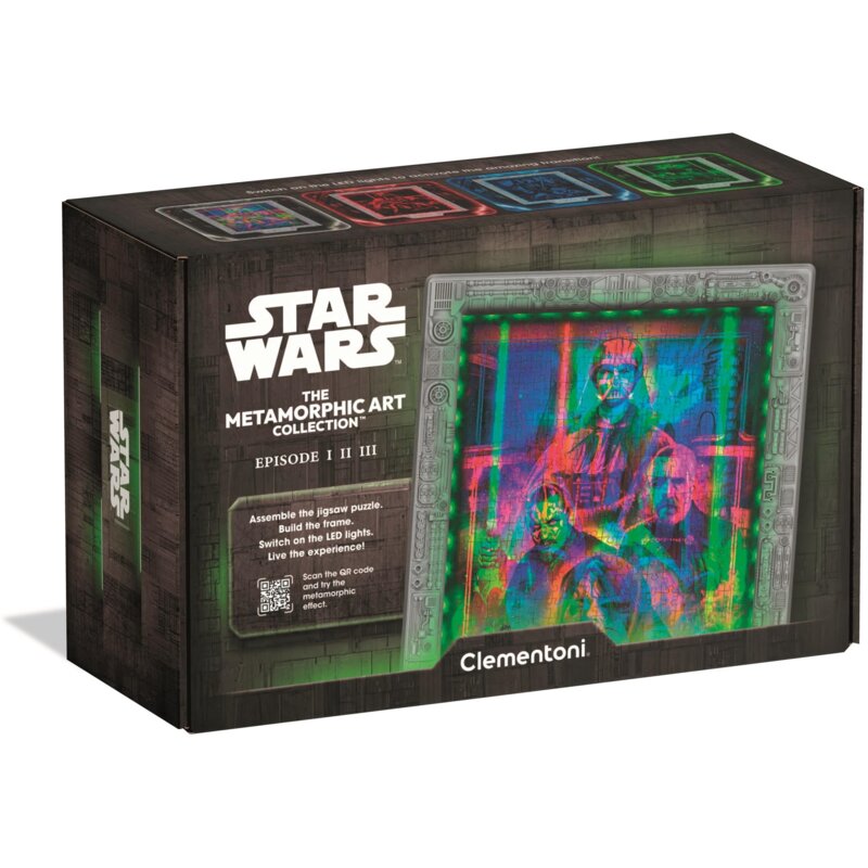Puzzle CLEMENTONI Star Wars The Metamorphic Art Collection Episodes I-II-III 35161 (520 elementów)