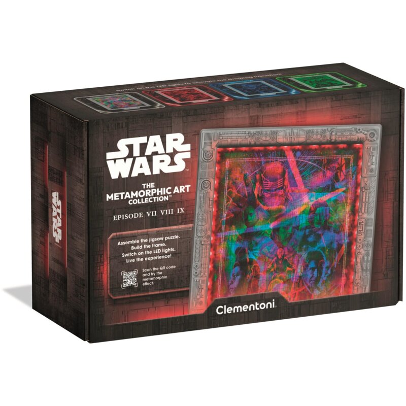 Puzzle CLEMENTONI Star Wars The Metamorphic Art Collection Episodes VII-VIII-IX 35163 (520 elementów)