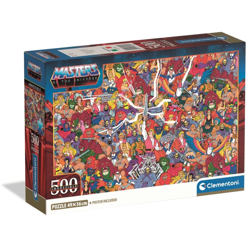 Puzzle CLEMENTONI Impossible Masters Of The Universe Compact 35623 (500 elementów)
